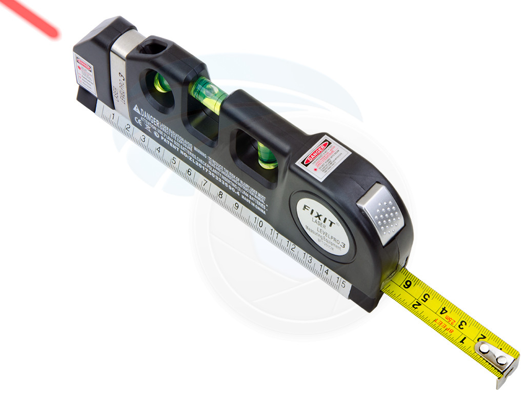 Laser Level Pro3 Horizontal Vertical 8FT 250cm Measuring Tape Ruler (4)-1024x768_0